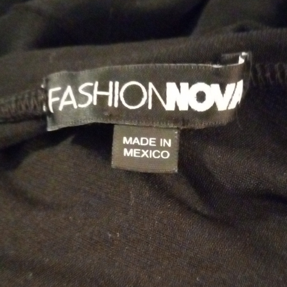 Fashion Nova Black Button Down Maxi Dress S NWOT - Picture 12 of 13